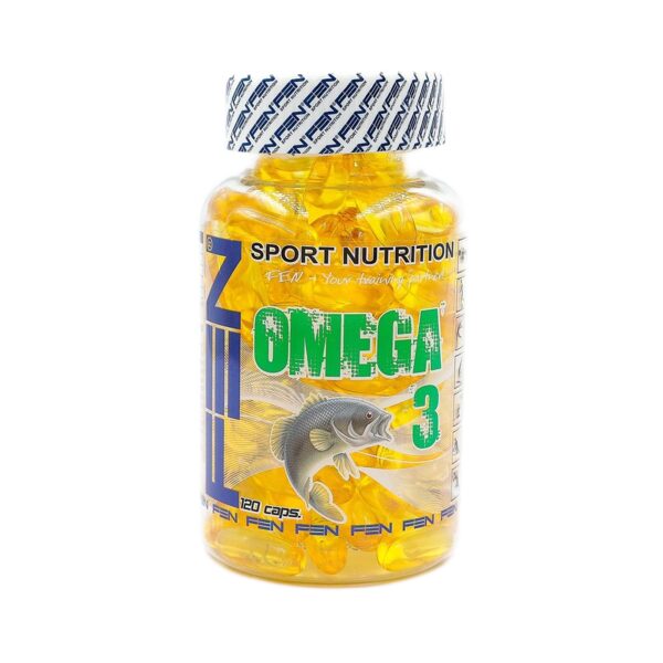 FEN Omega-3 33/22 1000 mg 120 kaps. stiprios koncentracijos žuvų taukai